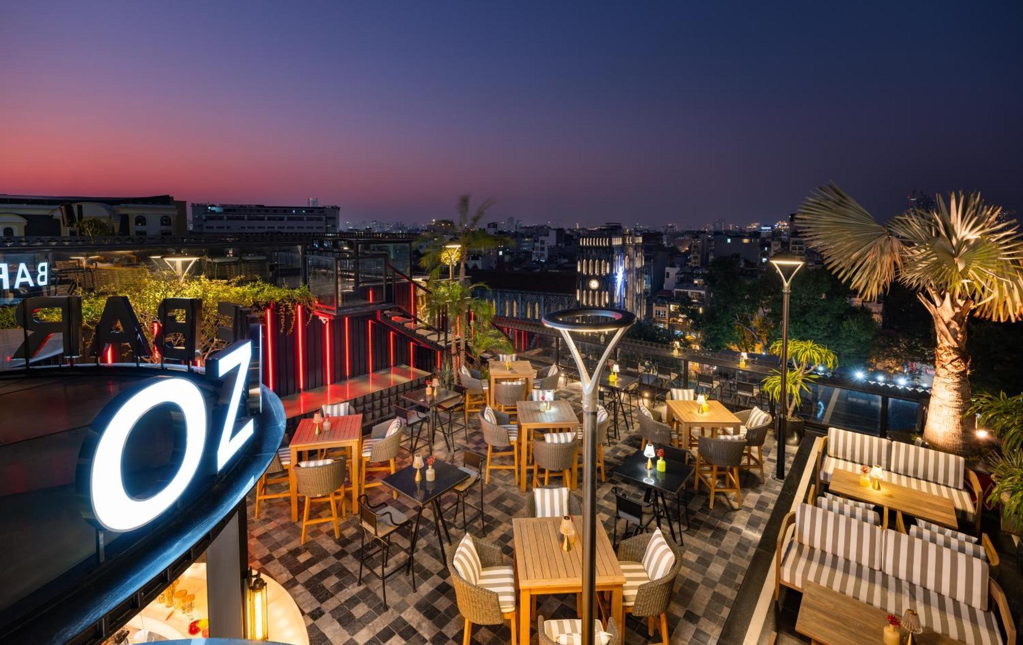 Grand Hotel Du Lac Ханой Экстерьер фото Sky Lounge
