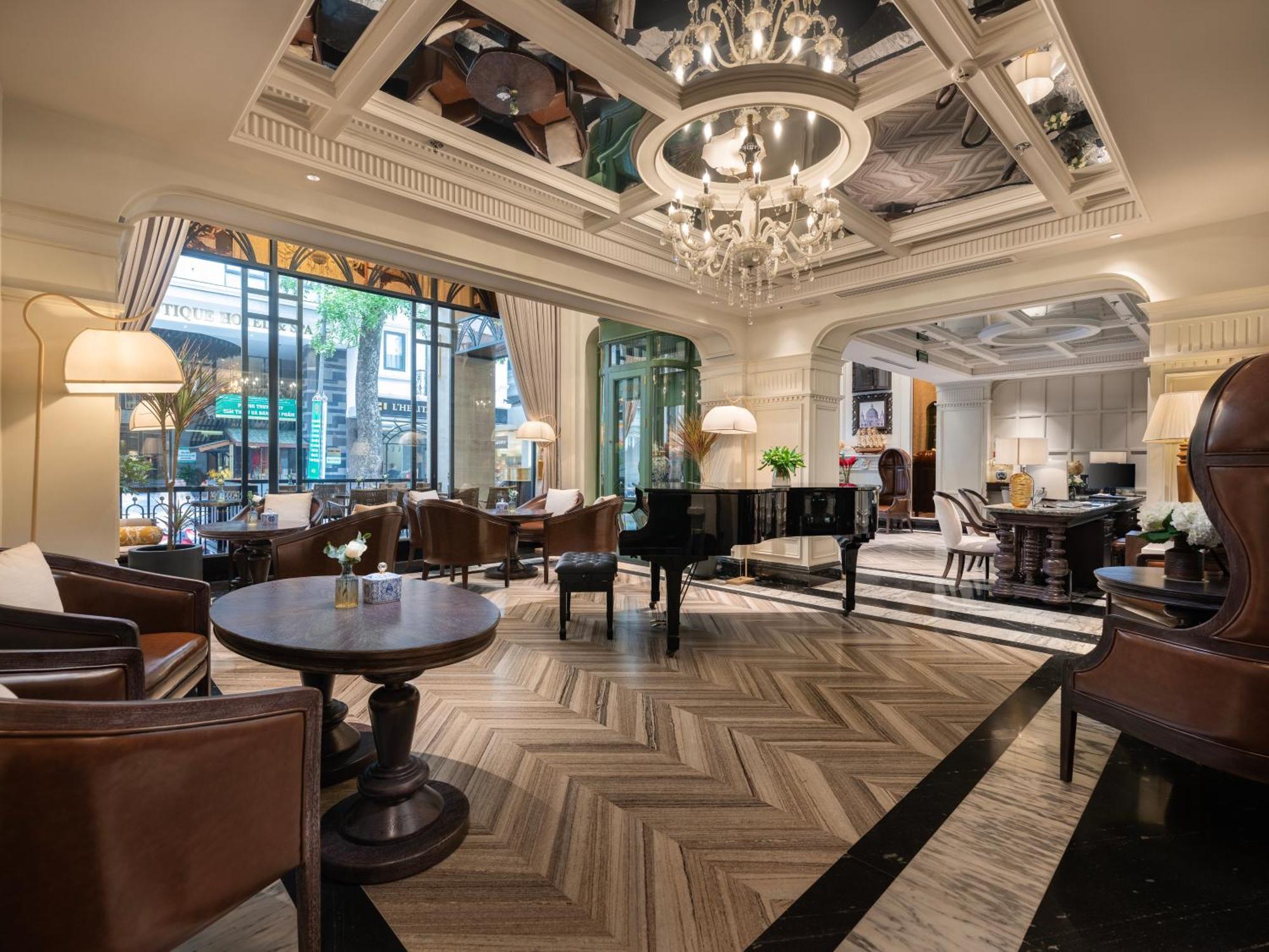 Grand Hotel Du Lac Ханой Экстерьер фото The lobby of the hotel