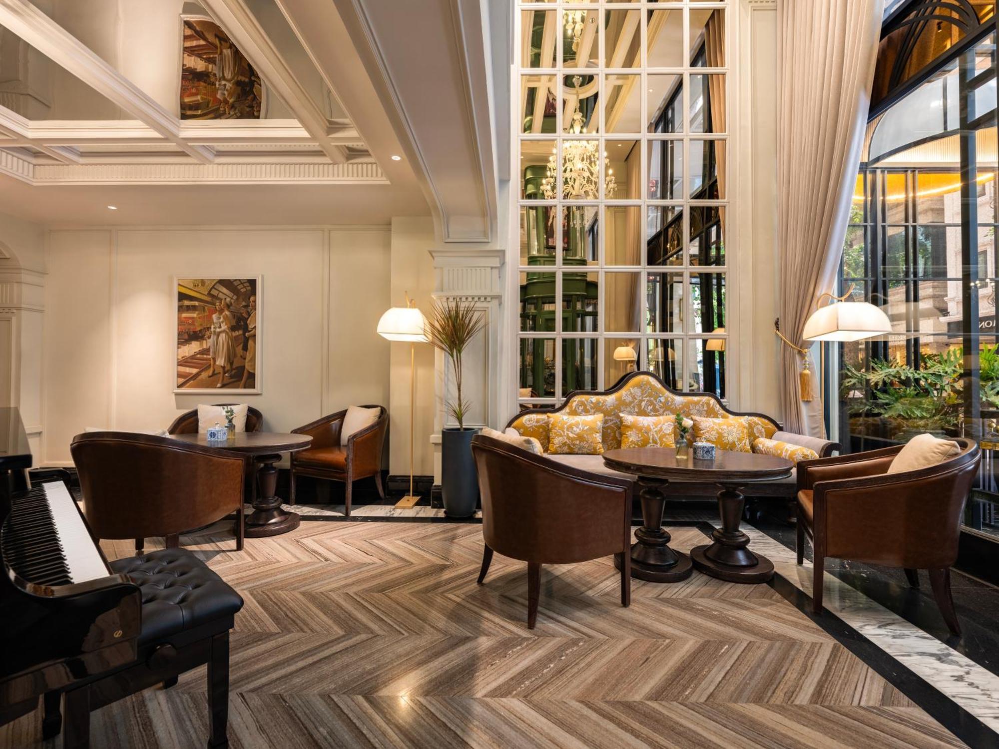 Grand Hotel Du Lac Ханой Экстерьер фото The lobby of the hotel
