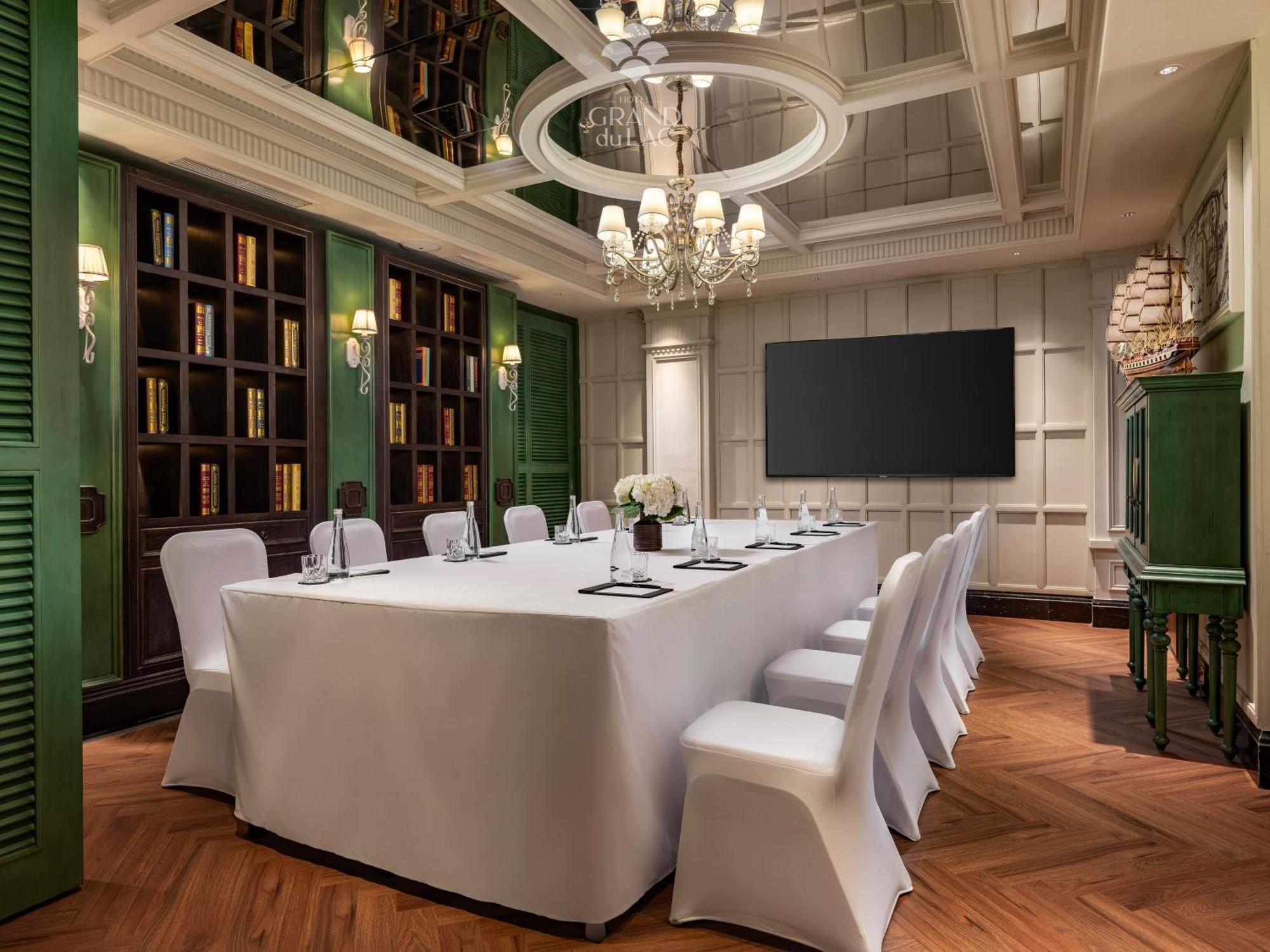 Grand Hotel Du Lac Ханой Экстерьер фото Library Room